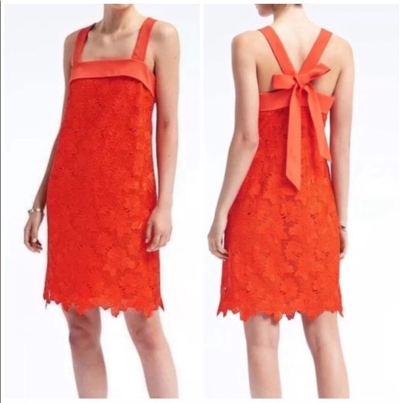 🍌 Banana Republic Limited Edition Bow Dress - Picture 2 of 6